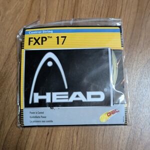 HEAD FXP 17 Tennis String 1.24mm 17 Gauge 40ft Natural FiberGEL Control‎ String